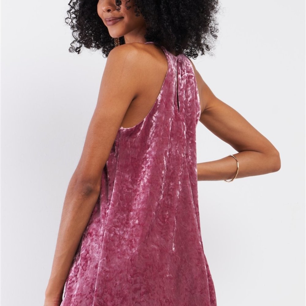 Design Lab Rose Pink Mini Dress